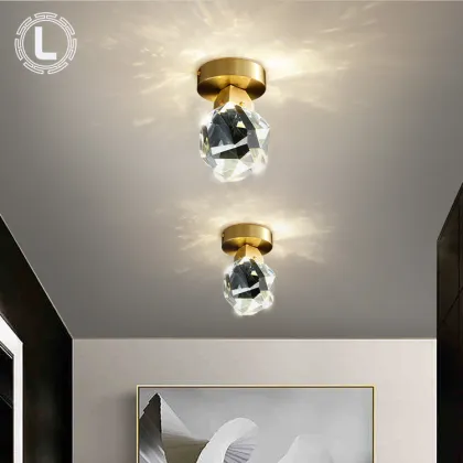 Modern LED Luxury K9 Crystal Designer Ceiling Light