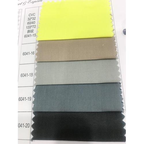 32s*32s 60/40 133*72 CVC Twill Dyed Fabric