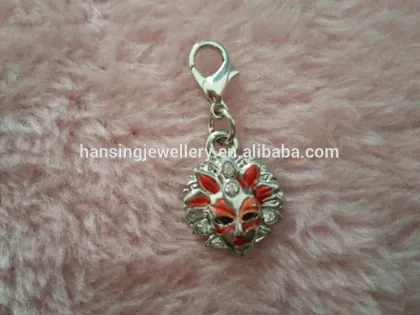 2015 Fashion handsome so cool sun goddess shiny mask figure charm