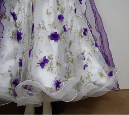 Purple ballroom dresses girls