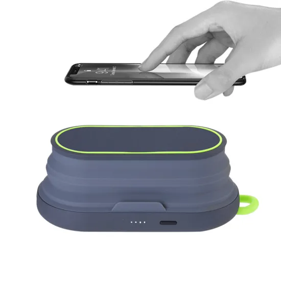 Wireless Charged Wood Lamp: LED Night Light with Portable Music Functionality