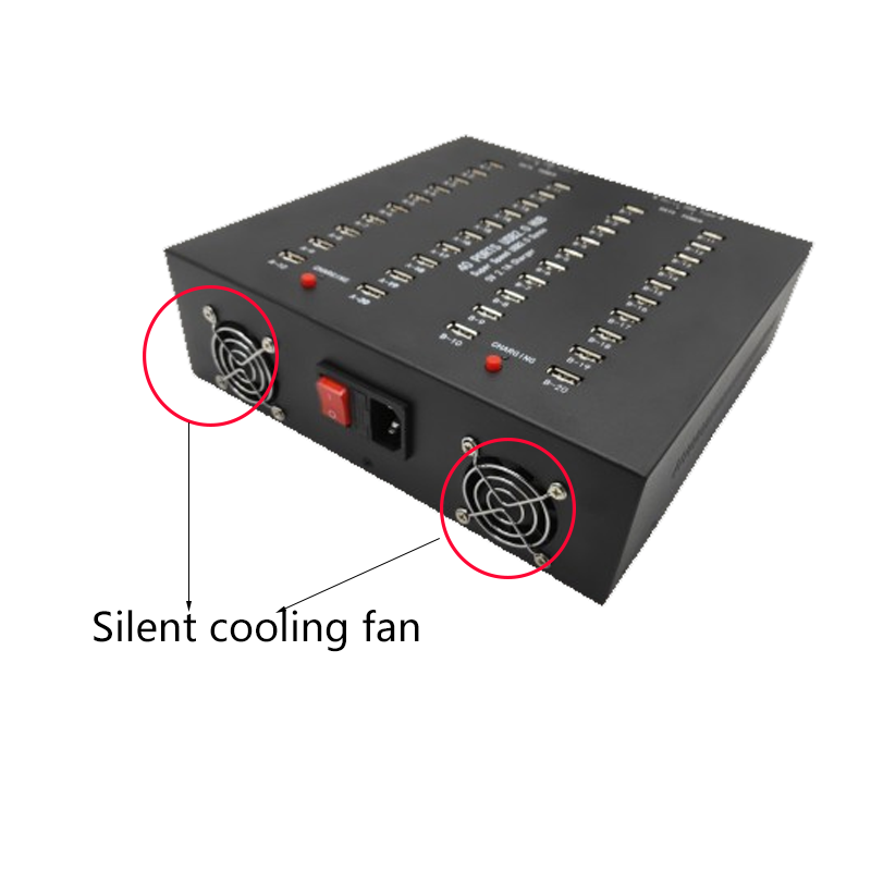 40 USB 2.0 Hub Ports 5v2.1a