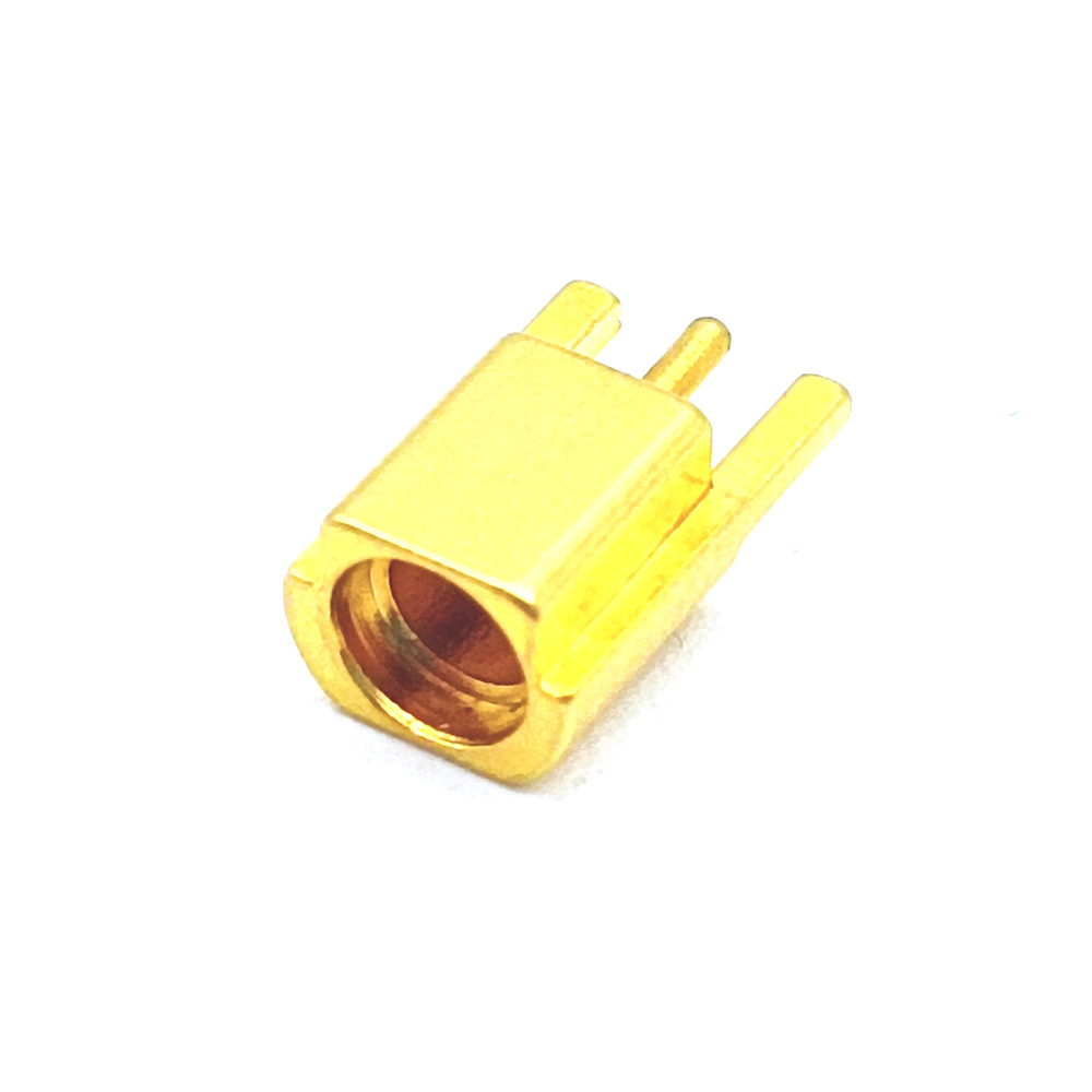 Straight MMCX Female PCB Mount RF Coaxial Connector