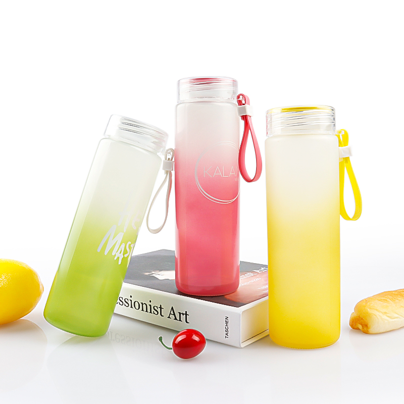 400ml Glass Water Bottle