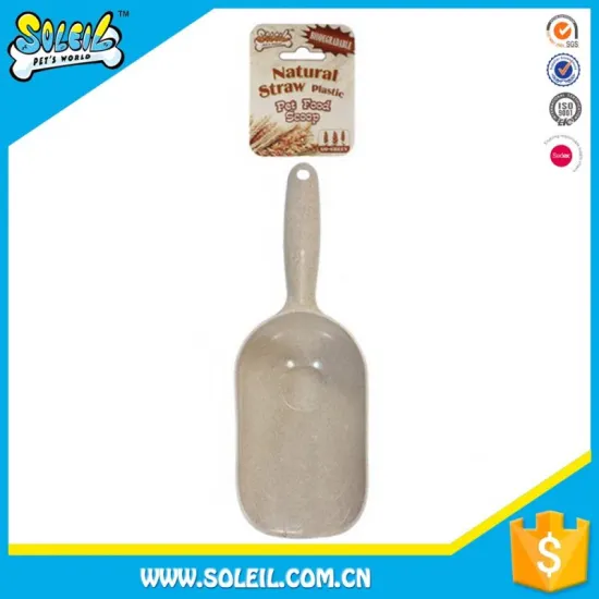 Competitive Price Sample Offered PP Plastic Pet Food Scoop With Clip