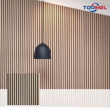 3D Model Design Office Studio: Akustik Wooden Slat Wall Panels for Soundproofing