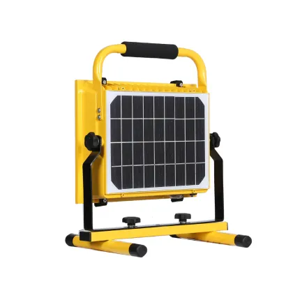 2021 New Design IP65 Emergency 4H Work Time Portable 50W LED Solar Camp Light
