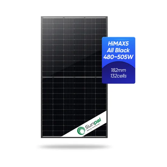 Sunpal Mono Crystalline Solar Panels: 480-500 Watts with Europe Stock - All Black Design