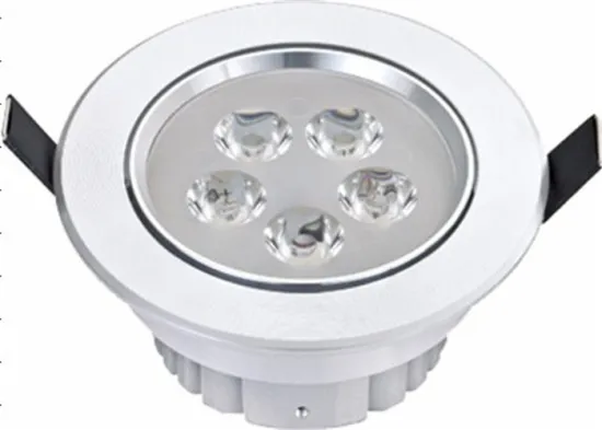 5w Indoor Led Recessed Ceiling Light 450lm For Meeting Room