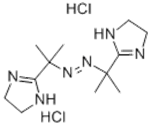 1H-Imidazole,2,2'-[1,2-diazenediylbis(1-methylethylidene)]bis[4,5-dihydro-, hydrochloride(1:2) CAS 27776-21-2