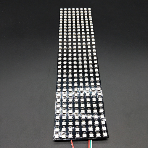 RGB led dot matrix display