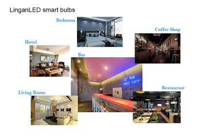 Supports ZigBee SmartRoom HA agreement Smooth operation LED zigbee bulb