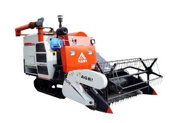 Combine Harvester for Rice, Wheat Soybean and Other Grain Harvest
