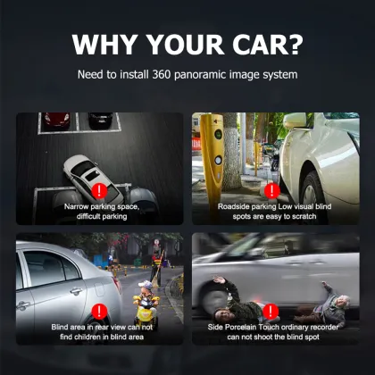 Factory Price 360 Degree Panoramic Driving Recorder for Lexus ES