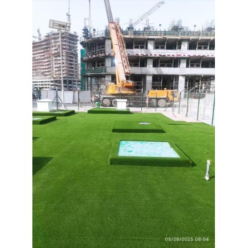 Tapis de gazon en plastique de 40 mm, aménagement paysager de jardin d'herbe