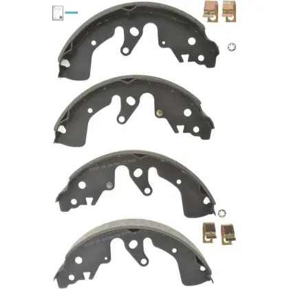 Heavy Duty Truck Brake Shoes S33 - Black Lining NAO Material Warranty