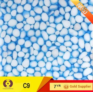 Flat cobble stone decorative natural stone tiles (C9)
