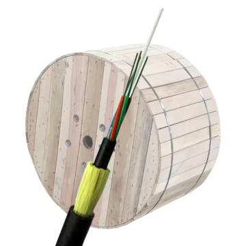 Outdoor Mini Aerial ADSS Cable G652D SM Fiber 12-Core/24-Core for ASU80/ASU120