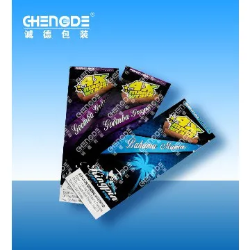 small sachet for cigar packaging, zipper packaging for cigar