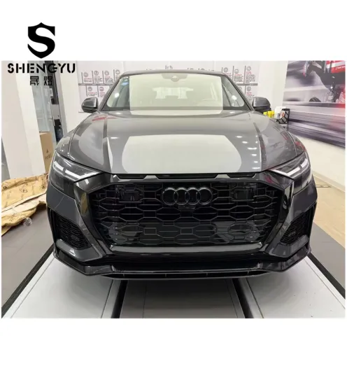 Body Kit for Audi Q8 2018-2022: Front Bumper, Grille, Rear Lip, and Throat - RSQ8 Upgrade