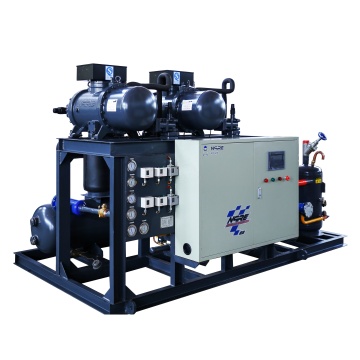 Jenis sekrup 40hp Unit kondensasi pendingin air kompresor
