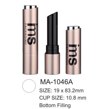 Case de rouge à lèvres cosmétique en aluminium vide MA-1046A