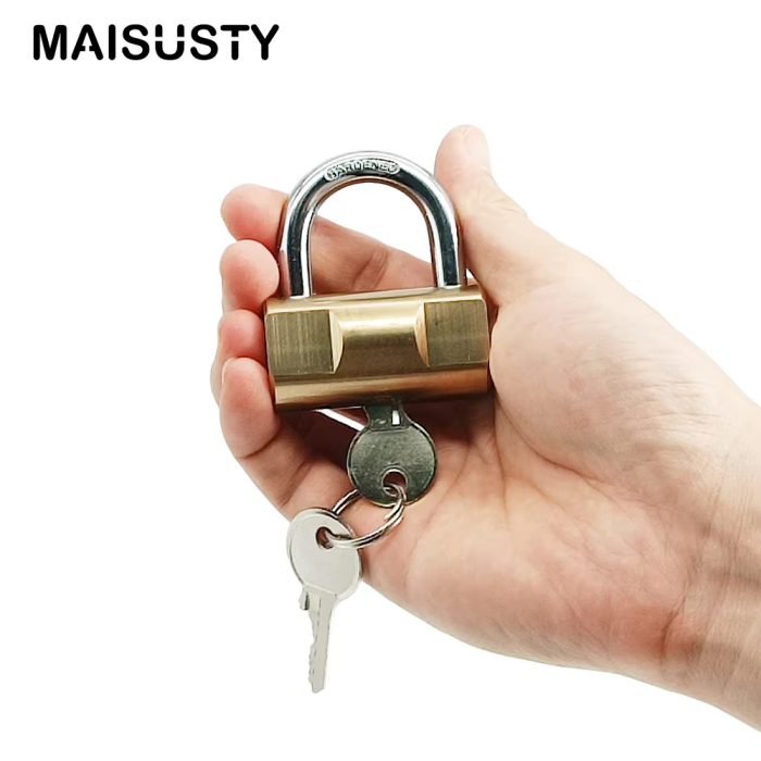 Candado Brass Lass Labcos, как и молот, медный замок медь