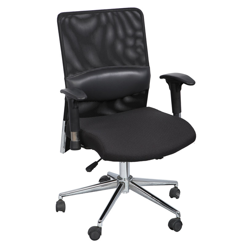 Black Mesh Comfortable Desk Chair Office Chair