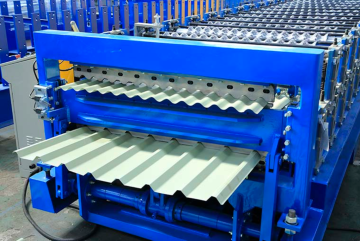 เครื่องขึ้นรูปม้วนสองชั้นที่ผ่านการรับรอง ISO / SGS