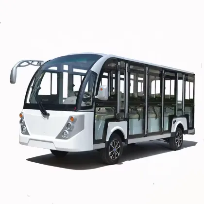 Custom 14-Passenger Electric Shuttle Bus with Heater and A/C
