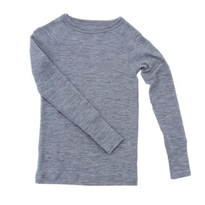 Merino wool seamless baby and kid underwear thermal set