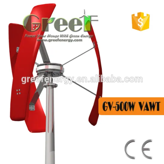 Small farm wind turbine, vertical axis wind generator 500W, 12V-24V vertical axis wind generator