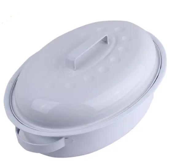 Housewares Kitchenware Set Enamel Roaster Pan For Sale