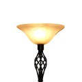 Black American upside-down lamp