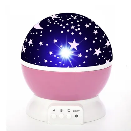 Starry Moon Projector Night Light