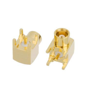 Right Angle MCX Female Connector for PCB Soldering