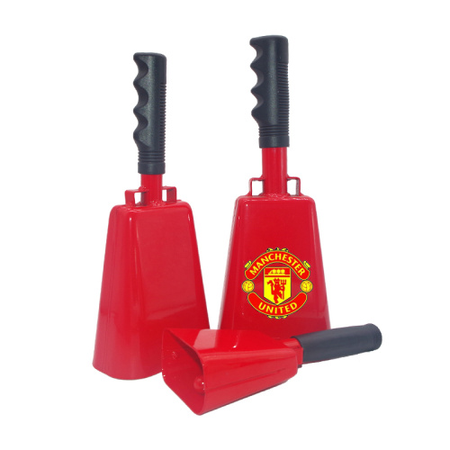 Handle cowbells in various sizes