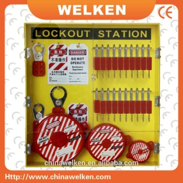 China Brady Security Combination Padlock Station