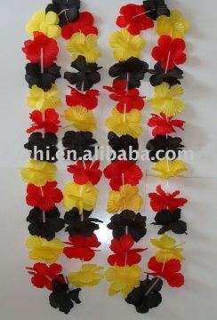 Hawaii lei with Germany flag design