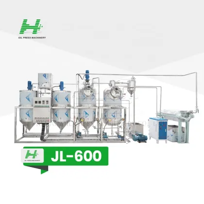 Modular Oil Refinery Machines for Crude, Soybean, and Peanut Oils