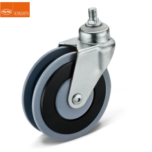 PU casters for shopping carts