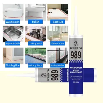 SY989 Silicone Sealant Neutral Cure White Silicone Sealant