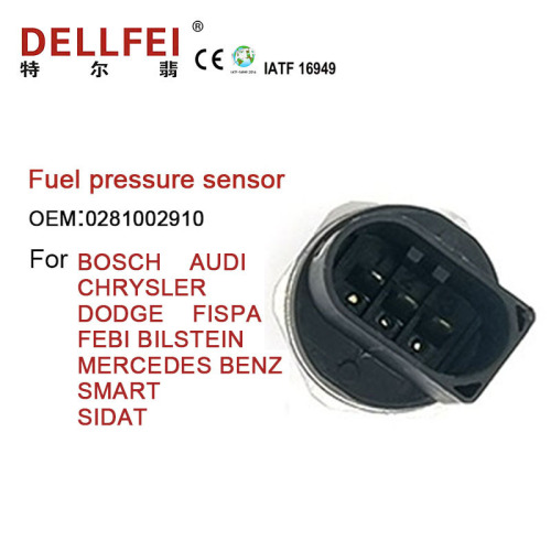 Sensor de pressão de alta combustível 0281002910 para Mercedes-Benz Audi