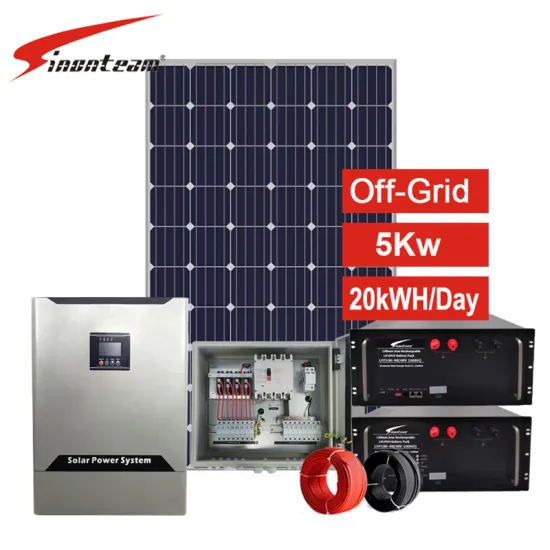 Easy Installation 5KW Off-Grid Solar System Kit for House Roof