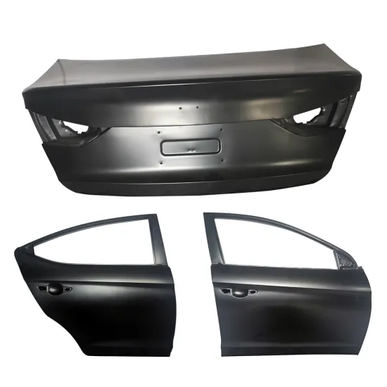 Factory Direct Metal Parts - Car Rear Door Trunk Lid Tailgate Cover for Hyundai Elantra 2016