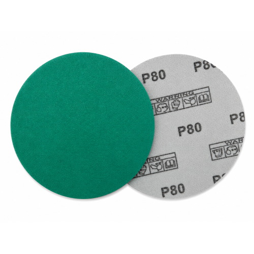 Folhas de lixa não perfuradas ZY Green