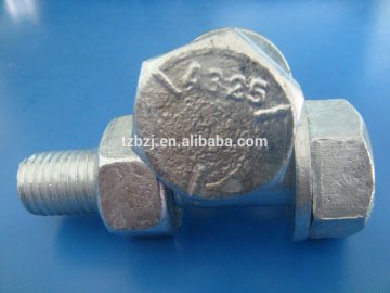 HDG Heavy Hex Bolts A325 with nuts A563 and Flat washer F436