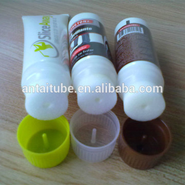 Sponge Applicator With Center Hole And 100 Gramos Plastic Tubes