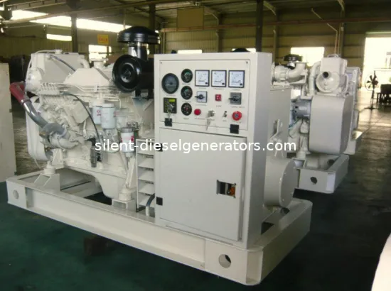 130kw, 163kva 3 Phase Cummins Marine Type Diesel Generator Set V150m