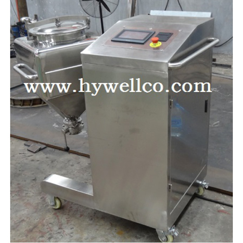 Lab Powder Interchangeable Hopper Bin Mixer